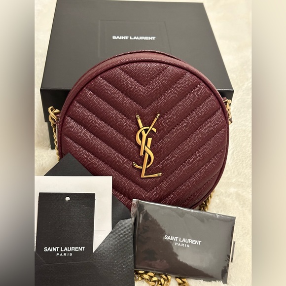 YSL round vinyle camera bag - Picture 8 of 8